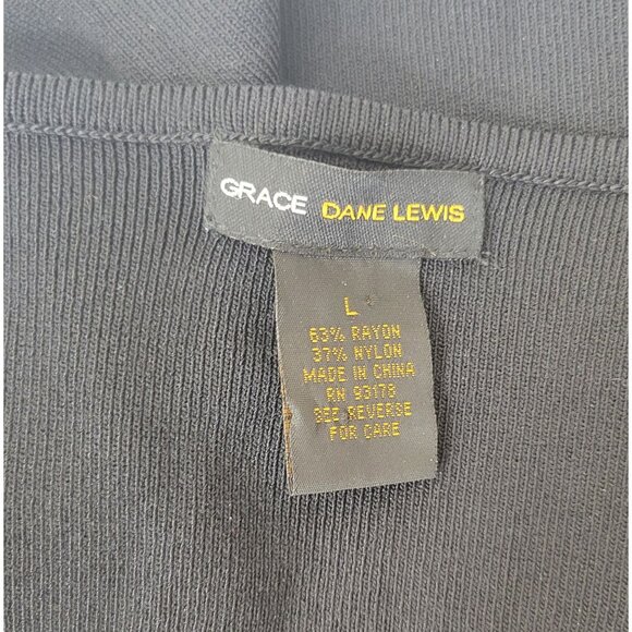 Grace Dane Lewis Women's Cardigan With Embroidered Floral Design - Picture 5 of 6